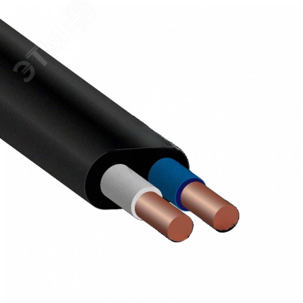 Изображение товара Кабель силовой ВВГ-Пнг (А) 2х1.5 ТРТС 100м Радиус надежный электрокабель