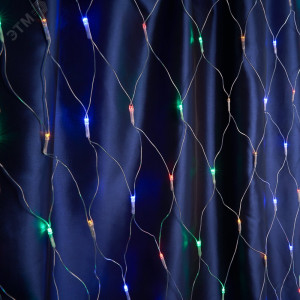 Гирлянда сеть LED мультиколор 3х2.7м 48175