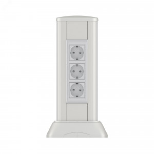 Миниколонна алюминиевая 0,35 м, цвет светло-серебристый металлик 19531