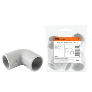Угол 90 соед. для трубы 32 мм (5шт) SQ0405-1034