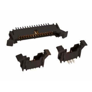 155210-6302-RB, Проводные клеммы и зажимы 10P STRT PRESSLATCH .112" TAIL LENGTH