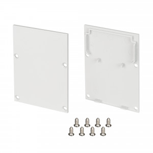 Заглушка ARH-LINE-5070 глухая 031672, Глухая заглушка для проектного профиля ARH-LINE-5070. Материал - пластик, серый.  Размер 50х70х4мм. В комплекте 2шт. Цена указана за 1шт.