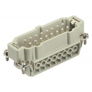 09330162601, Сверхмощные разъемы питания HAN E 16P M SCREW SCREW TERMINATION