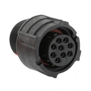 CL1F2101, Стандартный цилиндрический соединитель 9P Socket Plug IP67 Shell Size 2