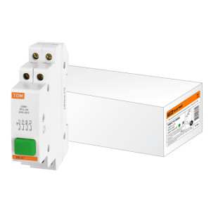 Выключатель кнопочный зеленый ВК-47 2НО;2НЗ SQ0214-0006