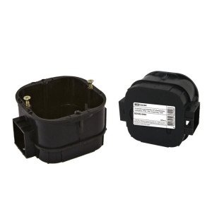 Установочная коробка СП 60х60х43мм, саморезы, IP20, инд. штрихкод, SQ1402-0904