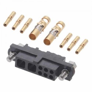 M80-4C10605F1-02-325-00-000, Электропитание платы FEMALE CRIMP/SCREW 2 POWER+6 SIGNAL