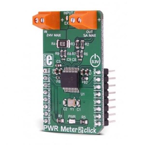 MIKROE-3150, Средства разработки интегральных схем (ИС) управления питанием PWR Meter 2 click