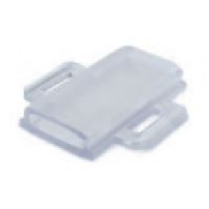 brdSA1121, Контейнеры для кабеля под одну стяжку, размеры 9х20мм, цвет-прозрачный, 1000шт/упак.