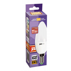 Лампа светодиодная LED 11Вт 230Вт E14 теплый матовый свеча 5019157