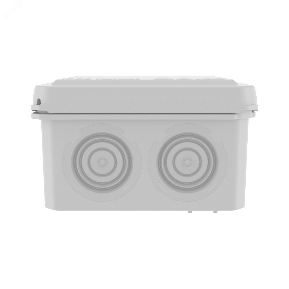 Изображение товара Коробка ответвительная с 8+2 кабельными вводами д.20/20мм, IP55,70х70х40мм 53770