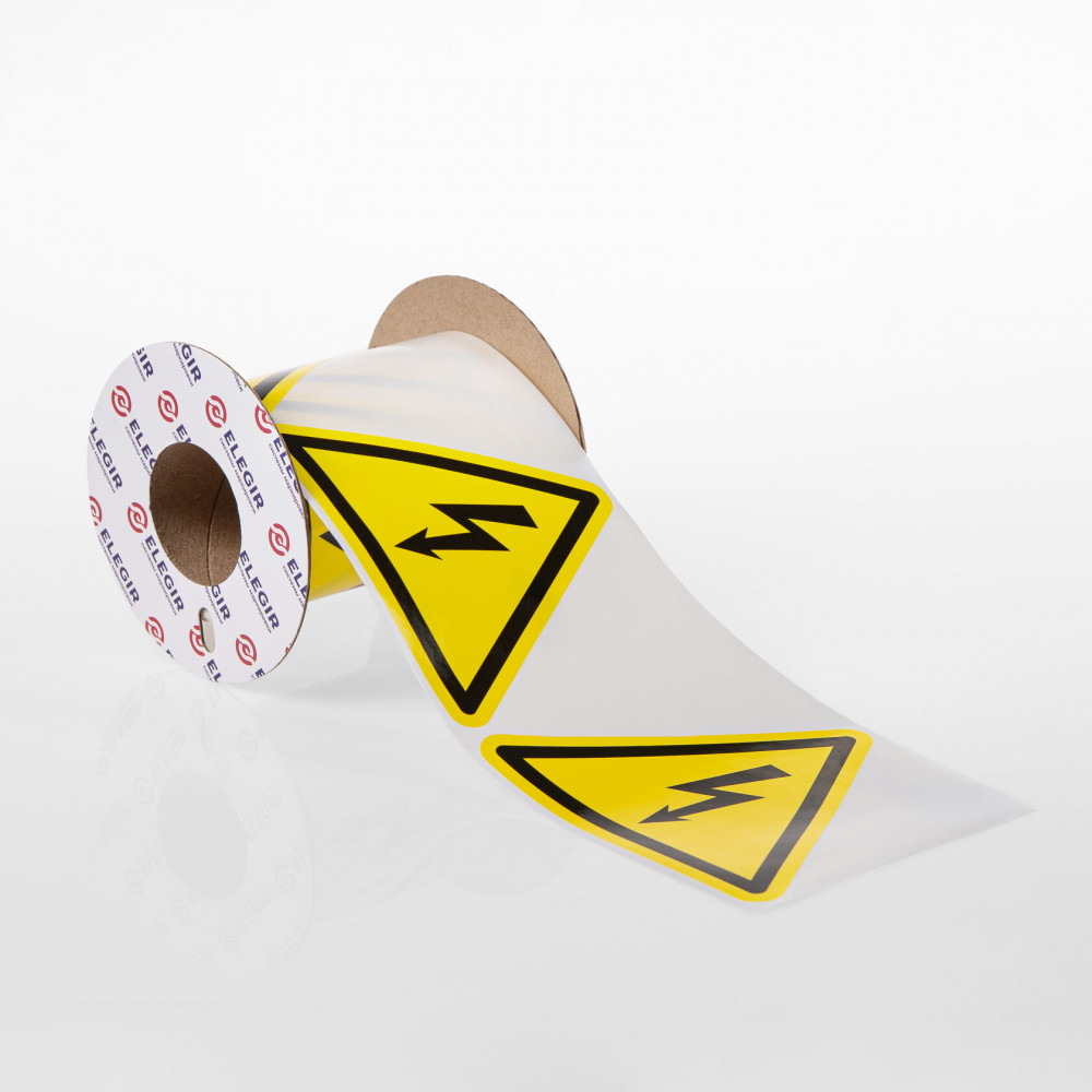 Изображение товара Треугольная маркировка NPP-100/1-ZM для электрооборудования цвет желтый