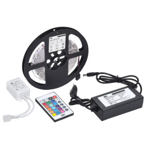 LSR2-3-060-20-1-05-S2 Комплект DIY (5050RGB60-14,4-IP20-12В 5м + др. + конт.) IEK (кр.1шт)