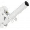 Кронштейн КР-2М D=48 L=350 монтаж. лента рег. угол белый LDKU0D-CR-48-0350-23-K01
