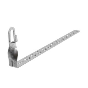 Скрученный держатель под черепицу, 415 мм ND2207