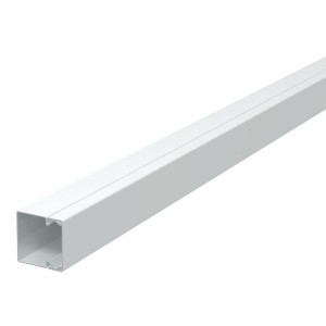 Металлический кабель-канал LKM 40x40x2000 мм (мини-канал), сталь белыйLKM40040RW 6248497