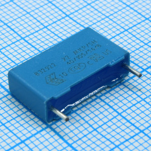 B32922C3473M003, Конденсатор помехоподавляющий пленочный X2 0.047мкФ 305В переменного тока ±20% (18х5х10.5мм) радиальный 15мм 105°C автомобильного применения россыпь