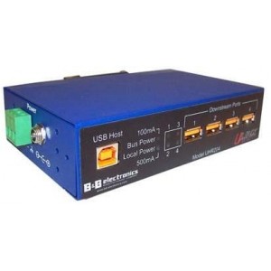 UHR204, Модули интерфейсов USB 4 PORT IND HUB Ind gr, Non-Isolated