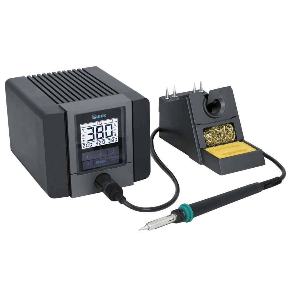 Изображение товара Паяльная станция QUICK TS2200 ESD с сенсорной регулировкой 90W