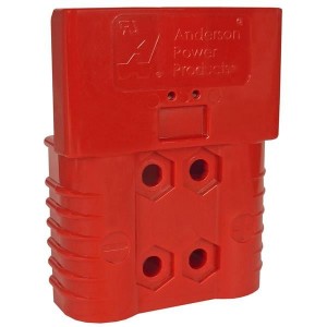 E6385G1, Сверхмощные разъемы питания SBE160A HOUSING ONLY RED