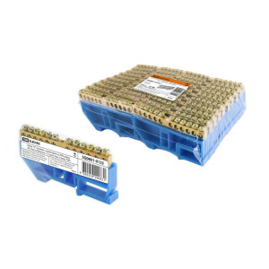 Шина "N" нулевая с изолятором на DIN-рейку 8x12мм стойка бол. 12 групп инд. стикер SQ0801-0133