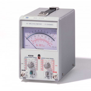 GVT-427B, Стрелочный двухканальный милливольтметр переменного тока, диапазон 300мкВ-100В