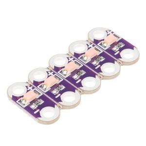 DEV-14010, Принадлежности SparkFun LilyPad LED Pink (5pcs)