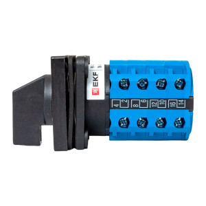 Переключатель кулачковый ПК-1-24 10А 4P -1-0-2- IP65 EKF