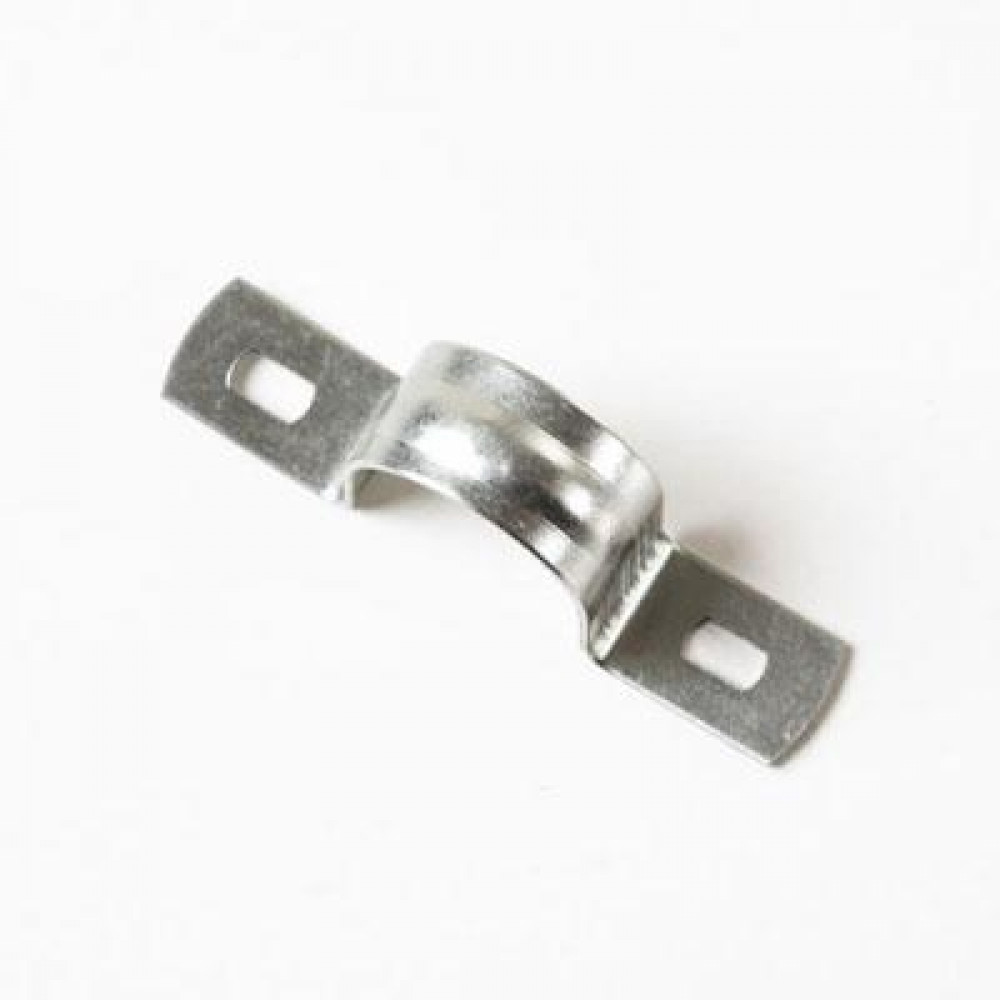 Изображение товара Скоба крепежная двухлапковая СМД 25-26 метал. оцинк. TKE-SMK-25-26-2