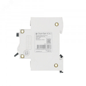 Systeme Electric City9 Set Авт. выкл. диф. тока (АВДТ) 1P+N С 32А 4.5kA 30мА Тип-A 230В