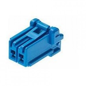 504693-0204, Проводные клеммы и зажимы CP3.3 RECPT 3.3mm SR 2CKT POLZ PsInLk BLU