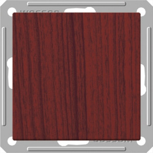 W59 1-клавишный ПЕРЕКЛЮЧАТЕЛЬ, 16АХ, механизм, МОРЁНЫЙ ДУБ C3(2) VS616-156-9-86