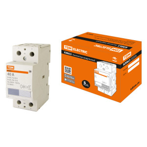 Контактор модульный КМ63/2-40 2НО SQ0213-0004