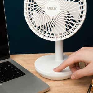 Вентилятор настольный 6Вт USB бел. 60-0214
