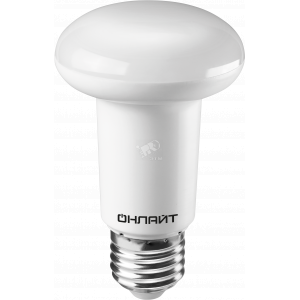 Лампа светодиодная LED зеркальная 8вт E27 R63 белый 19221