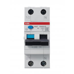 Выключатель автоматический дифференциальный (АВДТ) DSH201R 1п+N C20А 30мА тип АС 2CSR245072R1204