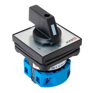 Переключатель кулачковый ПК-1-12 25А 2P -0-1- IP65 EKF