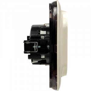 Розетка 2-м СП Valena Allure 16А IP20 250В 2х2P+E защ. шторки безвинт. клеммы с лицев. панель 753826