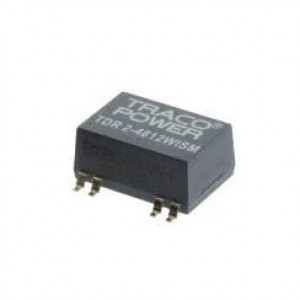 TDR 2-1212WI, Преобразователи постоянного тока в постоянный с изоляцией Product Type: DC/DC;Package Style: DIP-14;Output Power (W): 2;Input Voltage: 4.5-18 VDC;Output 1 (Vdc): 12;Output 2 (Vdc): N/A;Output 3 (Vdc): N/A