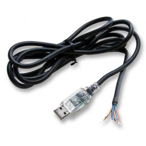 USB-RS422-WE-1800-BT, USB Cables / IEEE 1394 Cables USB to RS422 Embeded Conv Wire End 1.8m