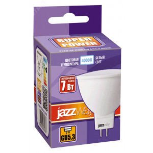 Лампа светодиодная PLED-SP 7Вт JCDR MR16 4000К нейтр. бел. GU5.3 520лм 230В 1033512