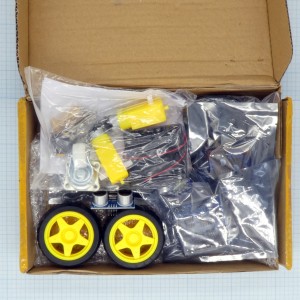 K26-Набор для сборки 2WD робота, для сборки 2WD робота с контроллером Ардуино UNO,УЗ датчиком