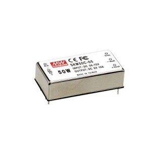 SKM50C-15, Преобразователи постоянного тока в постоянный с изоляцией 50W 36-75Vin 15Vout 0.33-3.33A Isolated