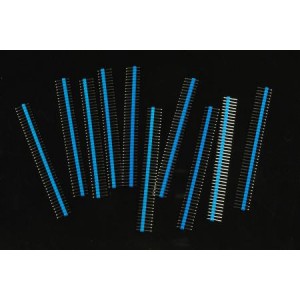 FIT0084-B, Принадлежности DFRobot 10 Pcs 40 Pin Header Straight Blue