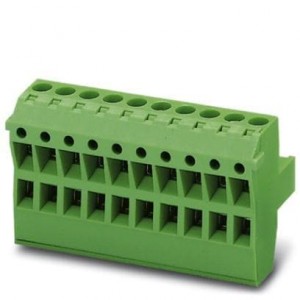 1853023, Съемные клеммные колодки 3 Pos 5.08mm pitch Plug 24-12 AWG Screw