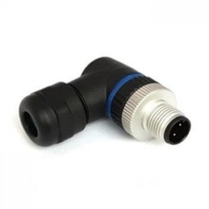 PXPPAM12RAM03ASTPG9, Circular Metric Connectors M12 Series Polyamide RA Flex Body Conn