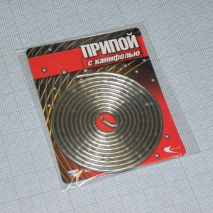 Припой ПОС-61 2.0мм  1 метр., "Векта-21 век"