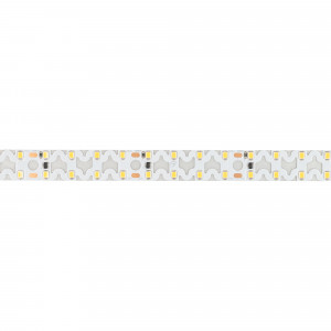 Лента RZ-A160-15mm 24V White6000 (19.2 W/m, IP20, 2835, 5m) 036016, Гибкая лента с фигурной платой в форме волны, легко изгибается на плоскости. Светодиоды smd 2835, 160шт/м (800шт на 5м), белая плата 15 мм, скотч 3М. Цвет БЕЛЫЙ 5800-6500K. Питание 24V, мощность 19.2 Вт/м (96 Вт на 5м), угол 120°, цветопередача CRI>80. Ра