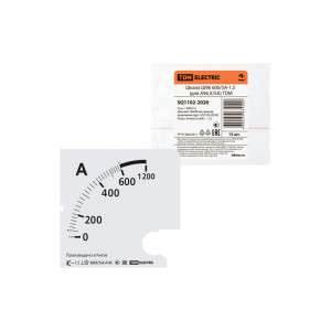 Шкала Ш96 600/5А-1,5 (для А96 Х/5А) SQ1102-2020