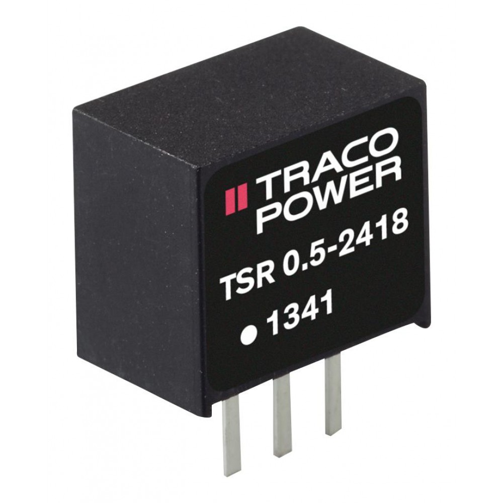Изображение товара Преобразователь DC/DC TSR 0.5-2433 24В на 3.3В 0.5А 3-Pin SIP модуль